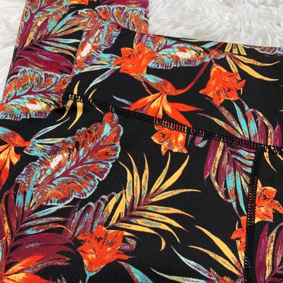 MINKPINK Move Tropical Floral High Rise Leggings S - Picture 7 of 9